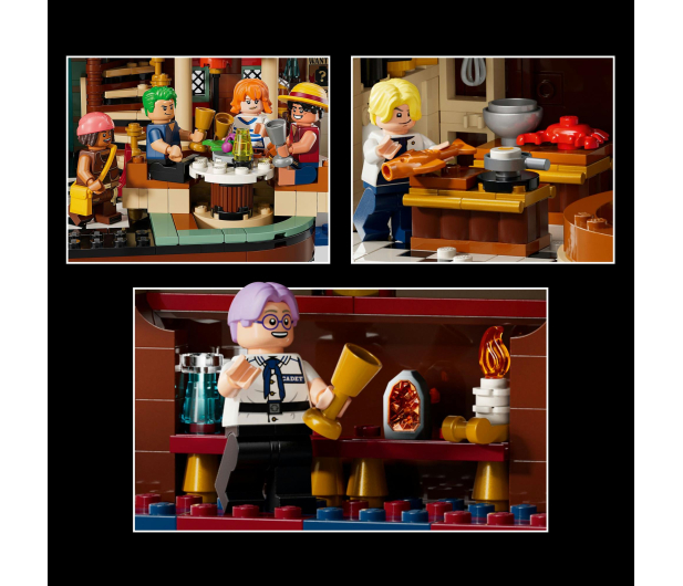 LEGO One Piece 75640 Pływająca restauracja Baratie - 1331689 - zdjęcie 4